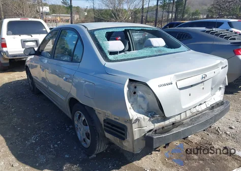 2006 Hyundai Elantra Gls/Limited z USA, uszkodzony, nr VIN KMHDN46D56U274344